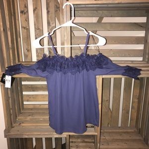 Off the shoulder blouse